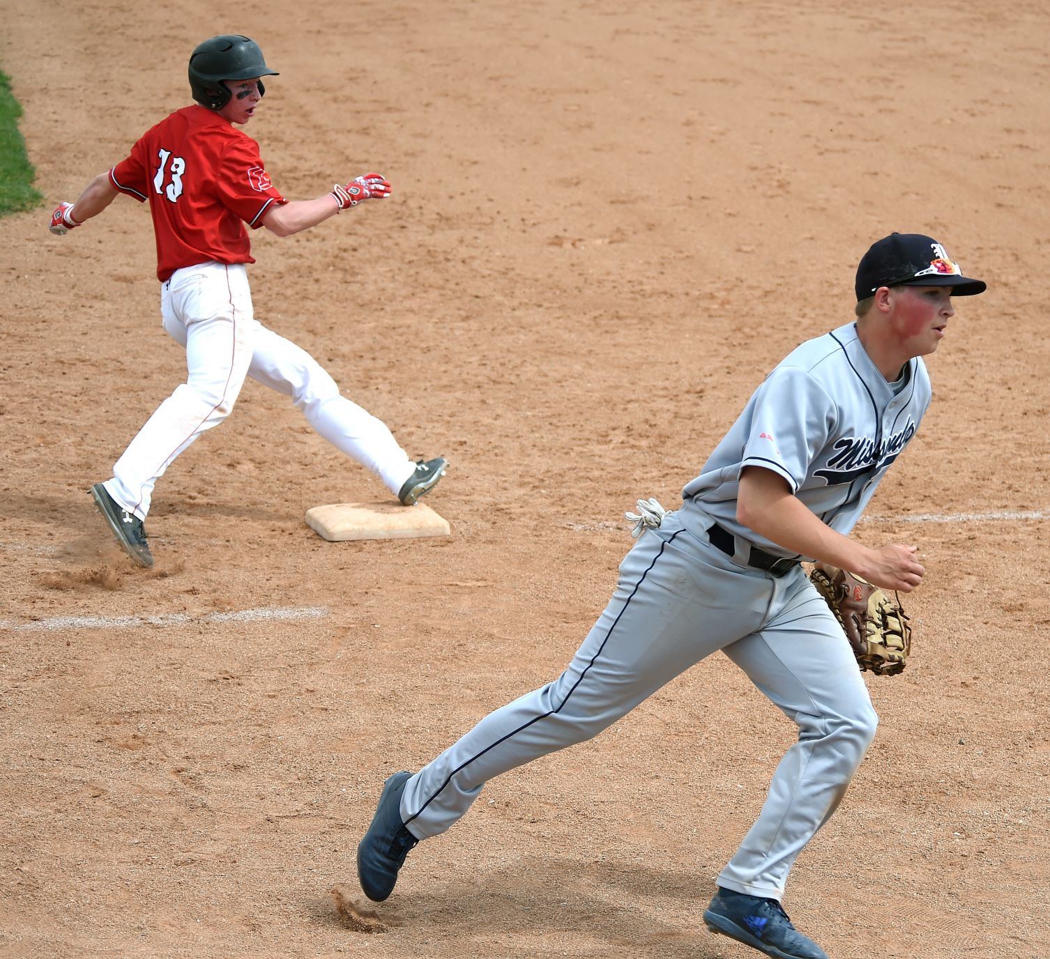 Billings Scarltes vs Missoula Mavericks at Pirtz Field